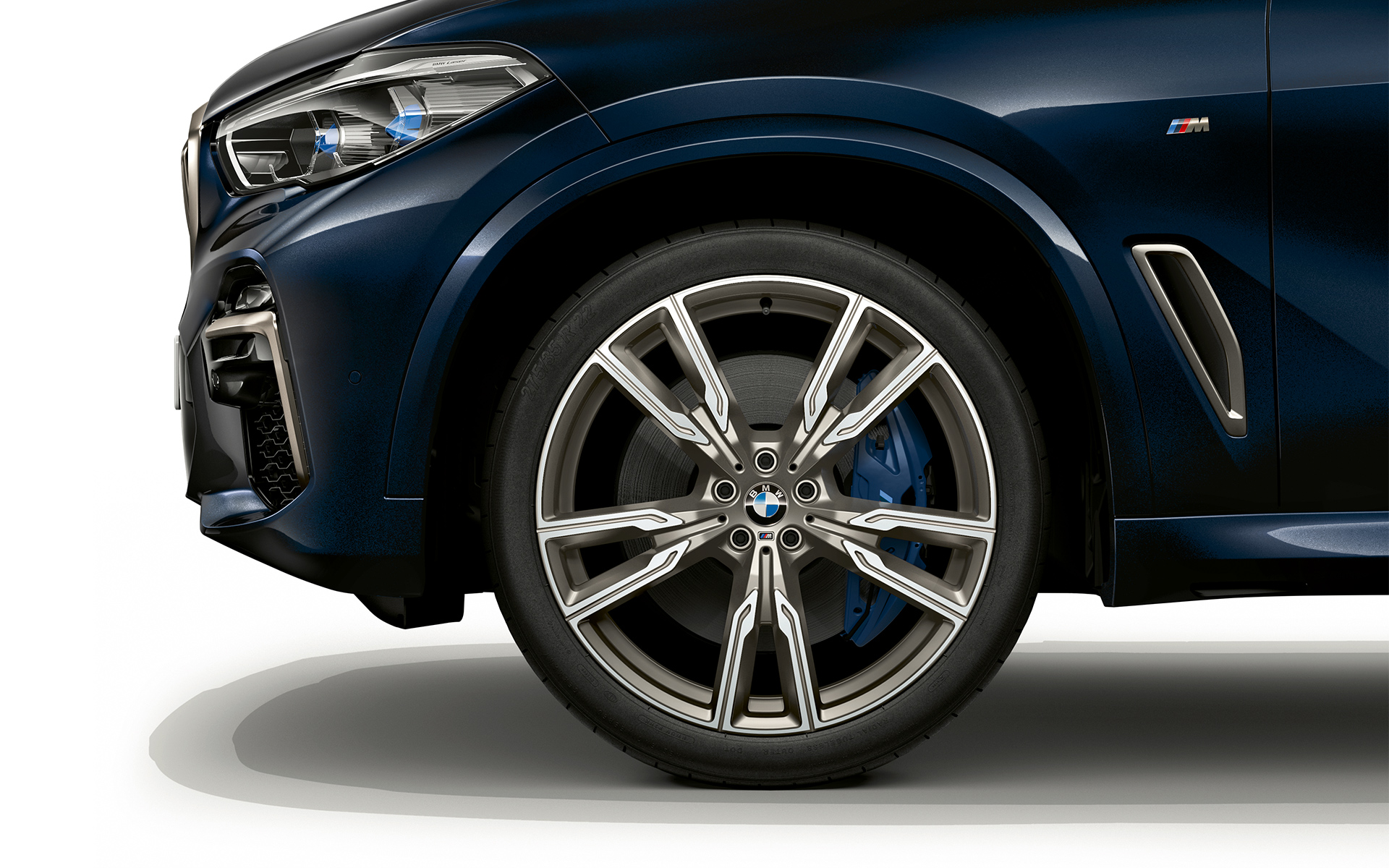 BMW X5 M50d -mallin vanteet BMW X5 M50d -mallin kevytmetallivanteet