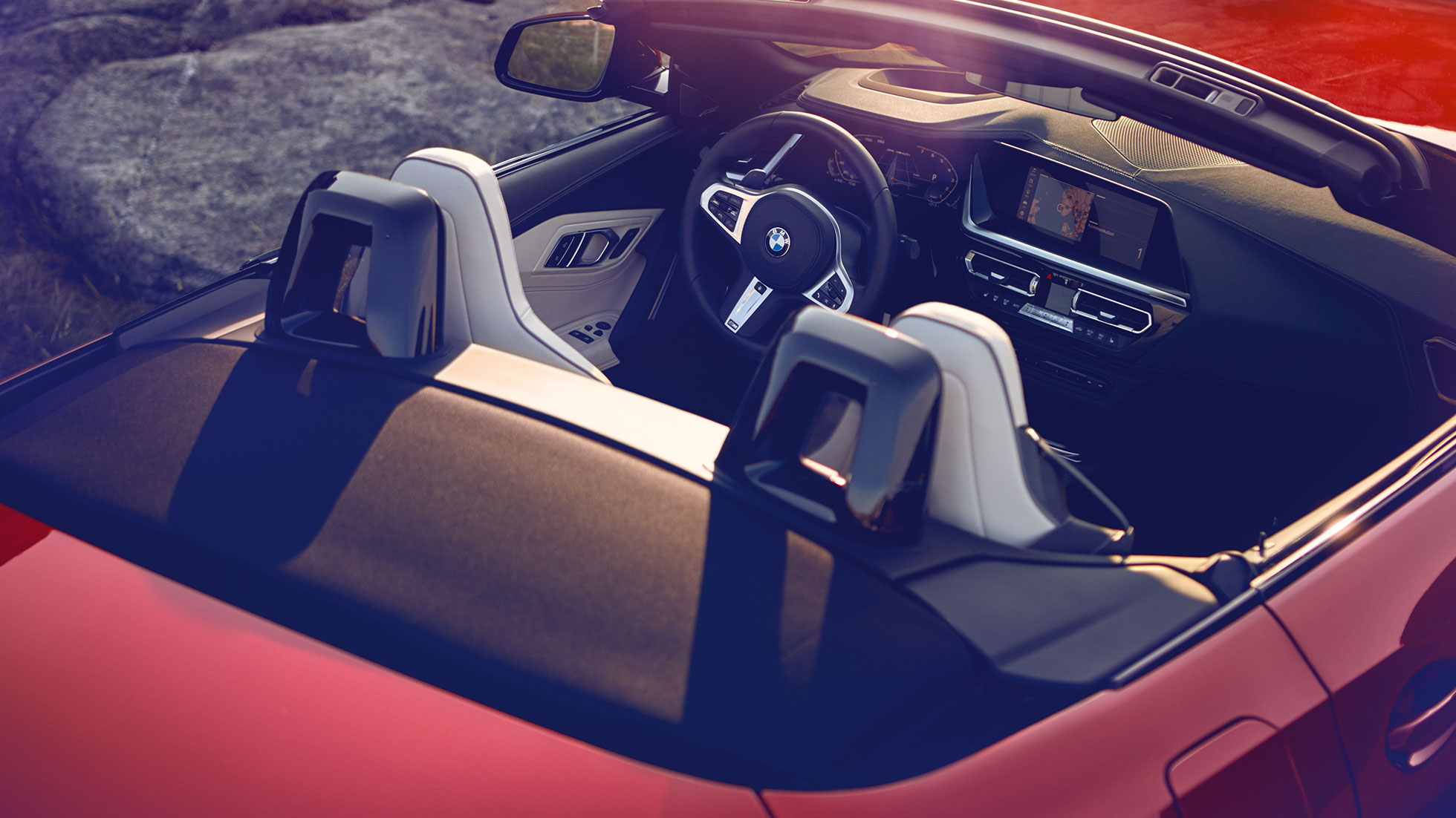 BMW Z4 Roadsterin etuistuimet Kuva BMW Z4 Roadsterin etuistuimista