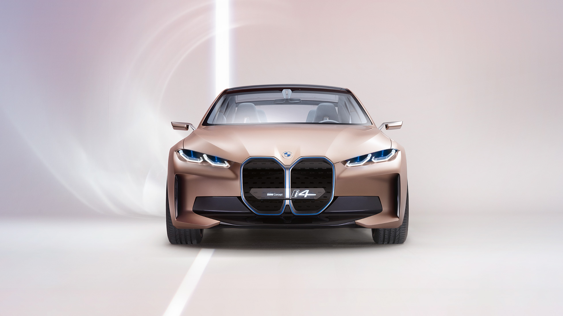 BMW Concept i4 2020 G26:n ulkopuoli 1 BMW Concept i4 2020 G26 -sähköauton ulkopuoli 1 – täyssähköinen BMW Gran Coupé