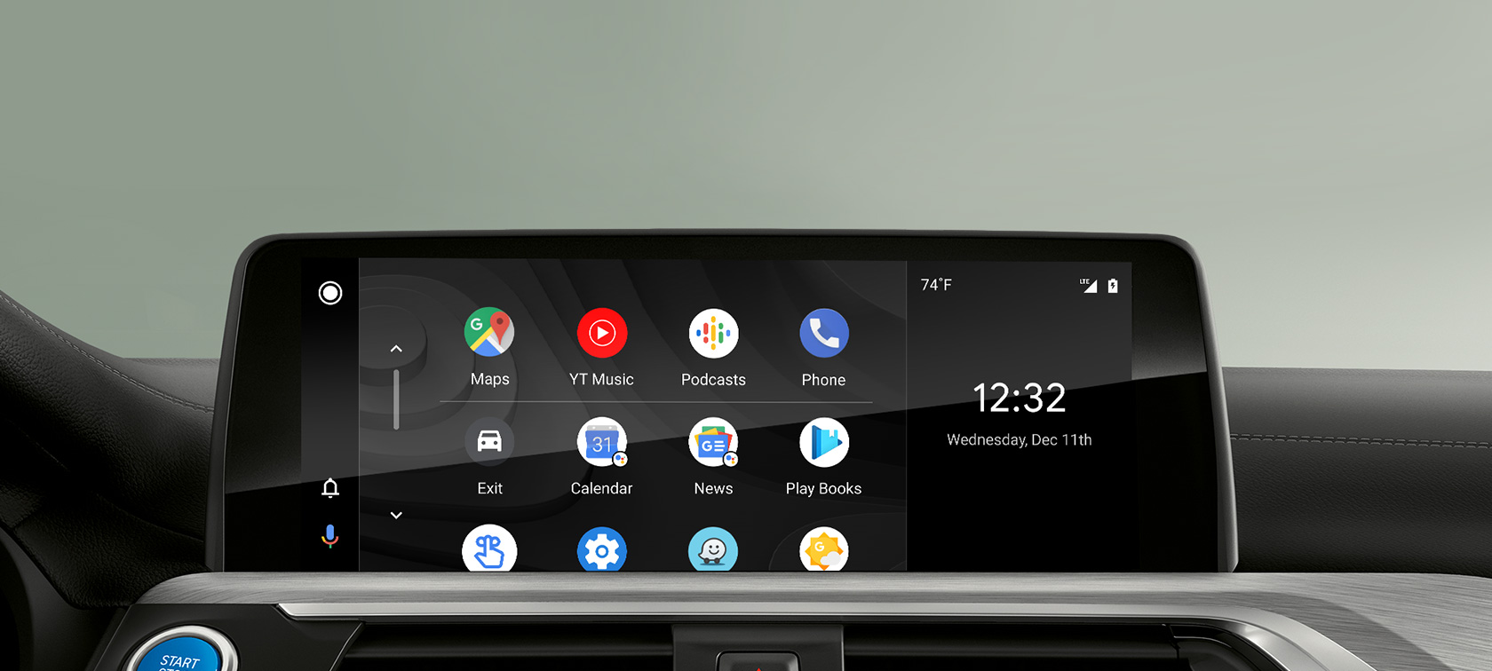 Android Auto Smartphone Integration Android Auto Smartphone Integration, valikko monitoiminäytöllä, BMW ConnectedDrive