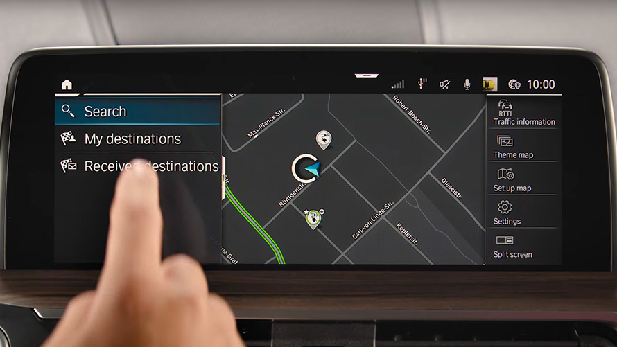 BMW Maps -navigointi BMW Maps -navigoinnin how to -video