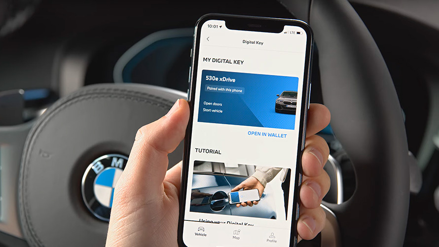 BMW Digital Keyn toiminnot ja edut selitettynä videolla BMW Digital Keyn toiminnot ja edut selitettynä videolla
