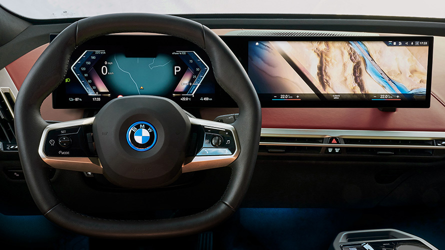 BMW Curved Display, BMW Maps ja BMW iDriven BMW Intelligent Personal Assistant BMW Curved Display, BMW Maps ja BMW iDriven BMW Intelligent Personal Assistant