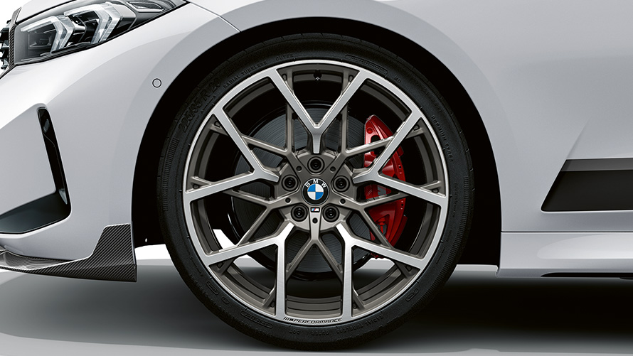 20'' taottu M Performance vanne 795 M, BMW M Performance osat 20'' taottu M Performance vanne 795 M, BMW M Performance osat, lähikuva