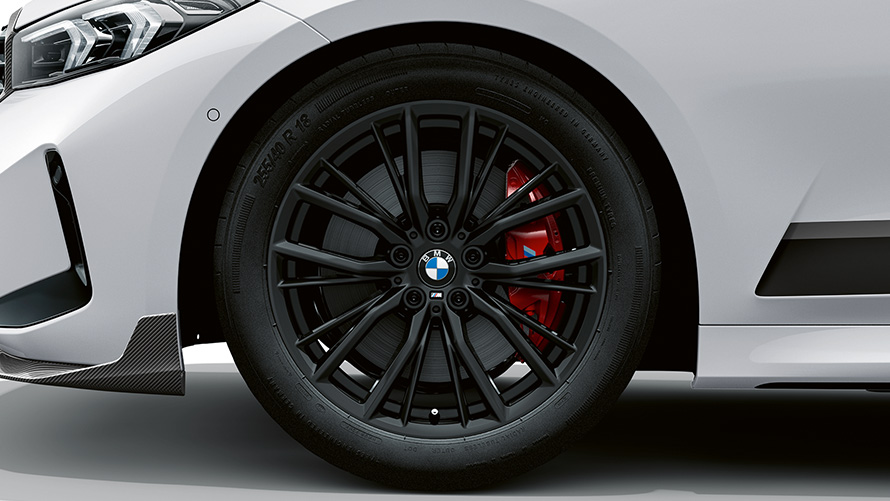 18'' M Performance kevytmetallivanne 796 M, BMW M Performance osat 18'' M Performance kevytmetallivanne 796 M, BMW M Performance osat, lähikuva