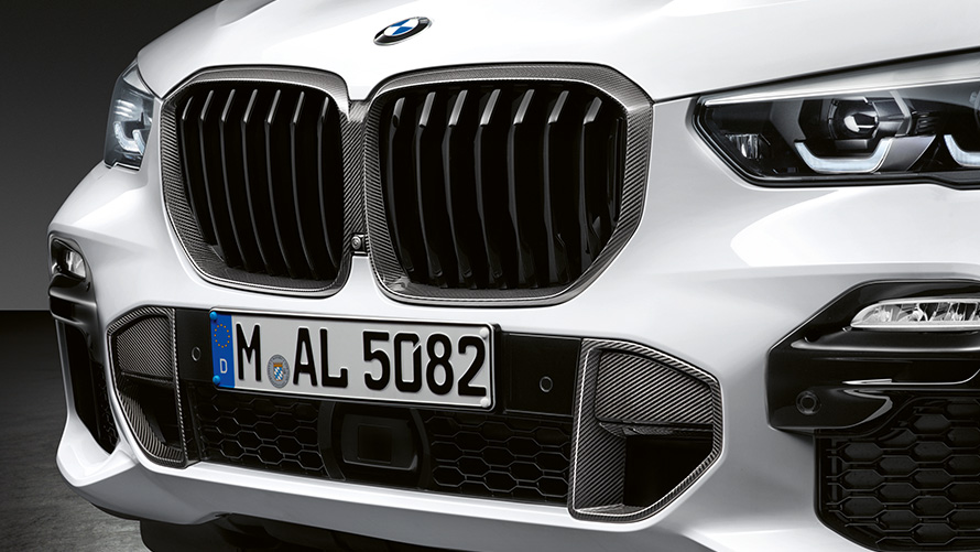 M Performance -jäähdyttimen säleikkö, hiilikuitu BMW M Performance -osat, M Performance -jäähdyttimen säleikkö, hiilikuitu