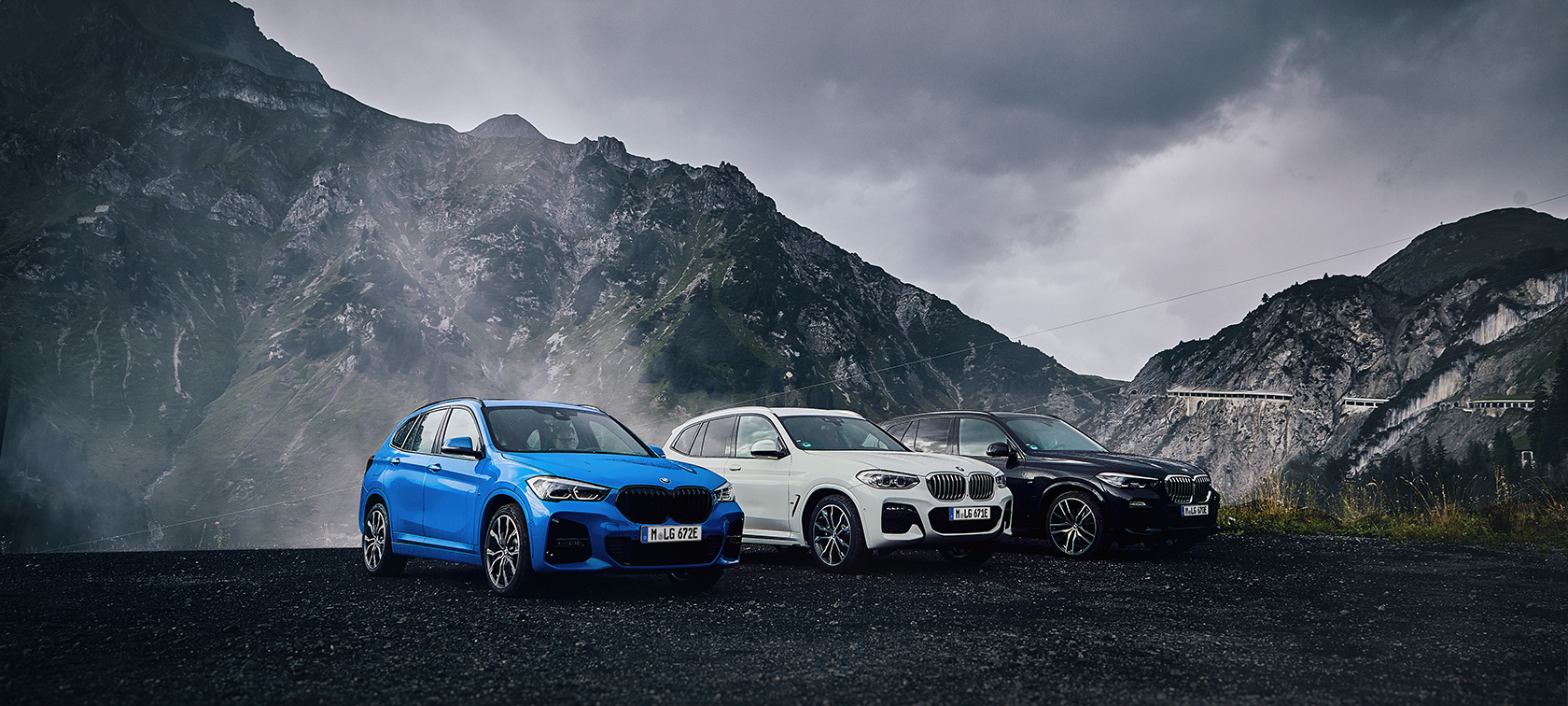 BMW:n SUV-mallit. BMW:n SUV-mallit.