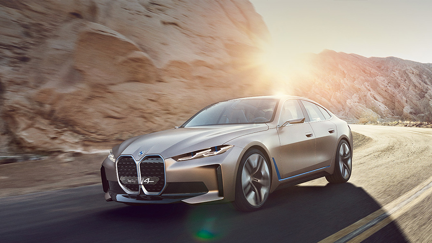 Körglädje med BMW Concept i4 Körglädje med BMW Concept i4