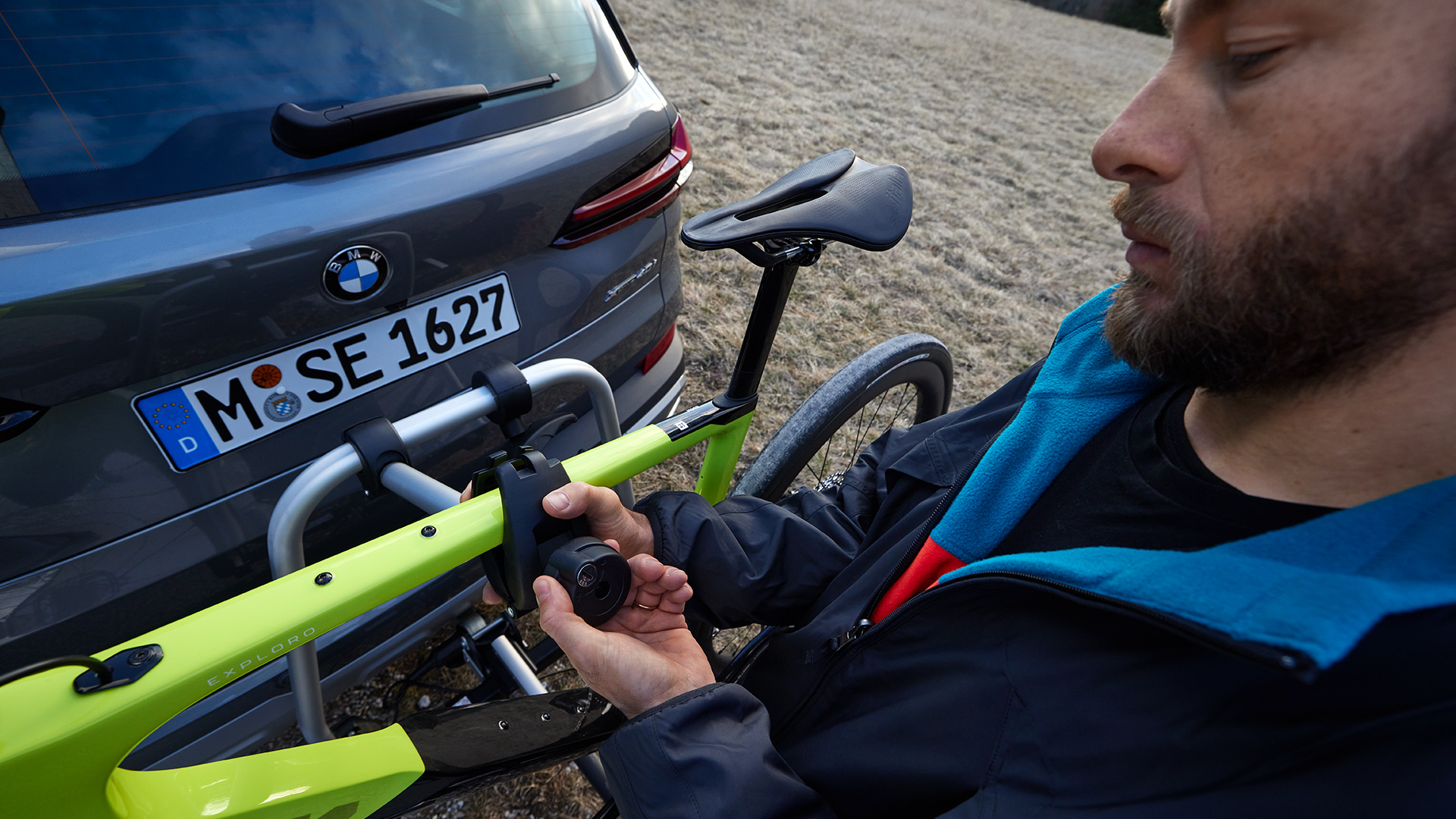 BMW polkupyörätakateline Pro 2.0 alkuperäiset BMW syys- ja talvilisävarusteet