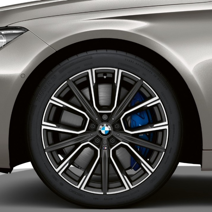 BMW 7-sarjan Sedanin M Sport -paketti, vanteet BMW 7-sarjan Sedanin M Sport -paketti: Lähikuva vanteista